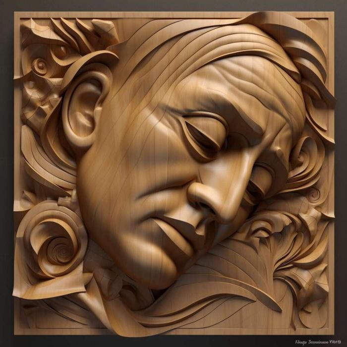 نموذج ثلاثي الأبعاد لآلة CNC 3D Art 